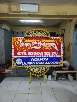 Papan Bunga di Kelapa Gading Boulevard