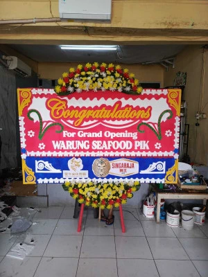 Papan Bunga di Kelapa Gading Boulevard